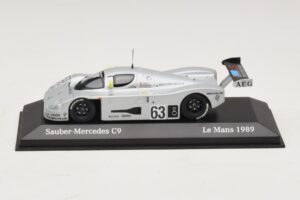 Sauber Mercedes C9 #63 J. Mass / M. Reuter / S. Dickens Winners 24 Hours of Le Mans 1989 Minichamps 1:43 Sauber Mercedes C9 #63 J. Mass / M. Reuter / S. Dickens Winners 24 Hours of Le Mans 1989 Minichamps 1:43 B66041033 Druckguss