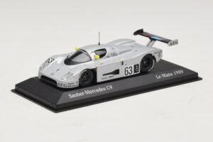 Sauber Mercedes C9 #63 J. Mass / M. Reuter / S. Dickens Winners 24 Hours of Le Mans 1989 Minichamps 1:43 B66041033 Druckguss — Bild 2 von 5