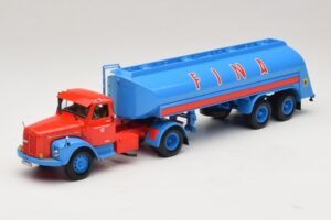 Scania L110S Tanksattelzug FINA Minichamps 1:43 499126970 Druckguss