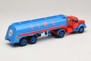 Scania L110S Tanksattelzug FINA Minichamps 1:43 499126970 Druckguss — Bild 2 von 6