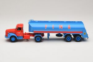 Scania L110S Tanksattelzug FINA Minichamps 1:43 499126970 Druckguss — Bild 3 von 6