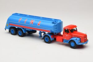 Scania L110S Tanksattelzug FINA Minichamps 1:43 499126970 Druckguss — Bild 4 von 6