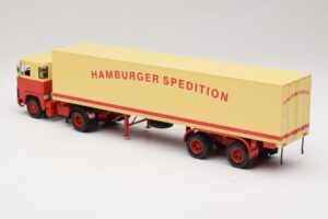 Scania LB111S Koffersattelzug Hamburger Spedition Minichamps 1:43 499123880 Druckguss — Bild 5 von 6