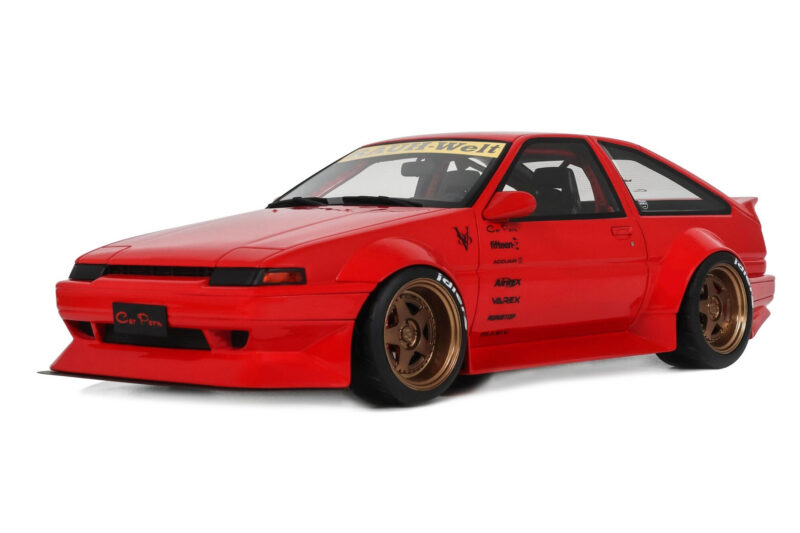 Toyota Sprinter Trueno AE86 Widebody Rosso Corsa Otto 1:18 Toyota Sprinter Trueno AE86 Widebody Rosso Corsa Otto 1:18 OT1278 Resin