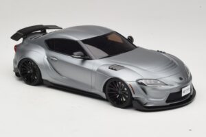 Toyota Supra A90 Prior Design Matt Silver GT Spirit 1:18 GT343 Resin