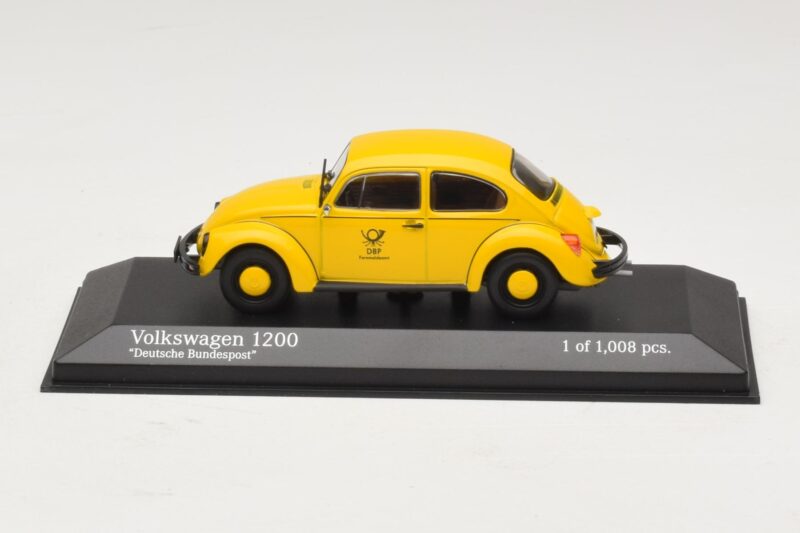 Volkswagen 1200 Deutsche Bundespost Minichamps 1:43 Volkswagen 1200 Deutsche Bundespost Minichamps 1:43 400057197 Druckguss