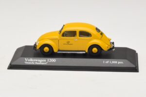 Volkswagen 1200 Export Deutsche Bundespost Minichamps 1:43 431051292 Druckguss