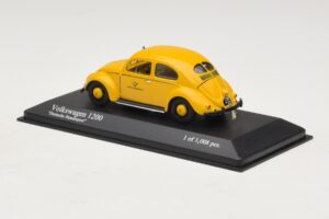 Volkswagen 1200 Export Deutsche Bundespost Minichamps 1:43 431051292 Druckguss — Bild 3 von 4