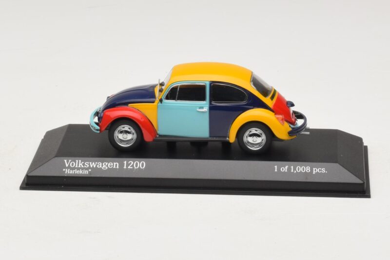 Volkswagen 1200 Harlekin Minichamps 1:43 Volkswagen 1200 Harlekin Minichamps 1:43 400057102 Druckguss