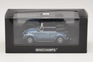 Volkswagen 1302 Cabriolet Blau Metallic Minichamps 1:43 430055042 Druckguss — Bild 4 von 4