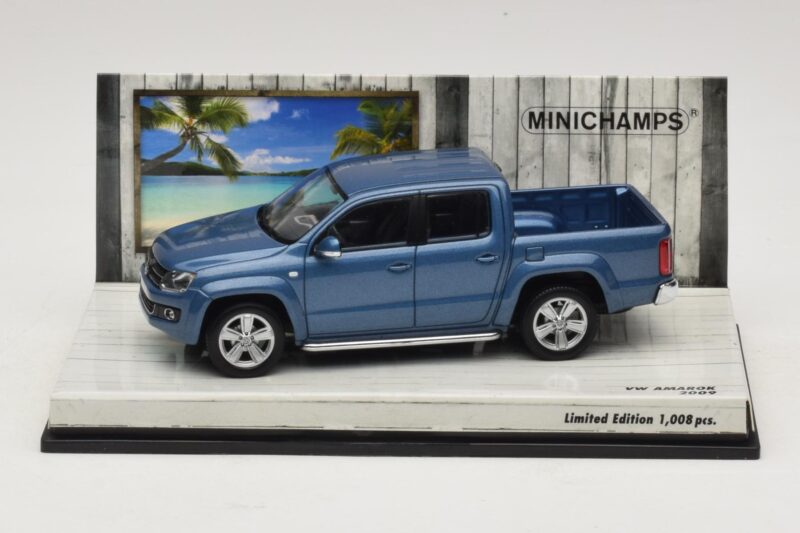 Volkswagen Amarok Blau Metallic Minichamps 1:43 436058362 Druckguss