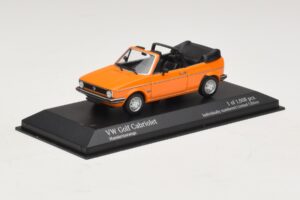 Volkswagen Golf Mk1 Cabriolet Orange Minichamps 1:43 400055131 Druckguss — Bild 2 von 4