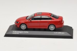 Volkswagen Jetta Mk6 Rot Minichamps 1:43 400059001 Druckguss