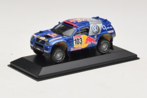 Volkswagen Race Touareg #103 B. Saby / R. Perin Winner Rally Por Las Pampas 2005 Ersatzverpackung Minichamps 1:43 436055303-R — Bild 2 von 4