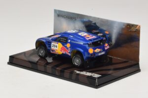 Volkswagen Race Touareg Red Bull #204 J. Kleinschmidt / F. Pons Dakar Rally 2005 Minichamps 1:43 436045304 Druckguss — Bild 3 von 5
