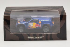 Volkswagen Race Touareg Red Bull #224 B. Saby / Stevenson Dakar Rally 2005 Minichamps 1:43 436045324 Druckguss — Bild 5 von 5