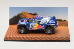 Volkswagen Race Touareg Red Bull #307 Händler Edition 2005 Minichamps 1:43 7LO099400PD307 Druckguss