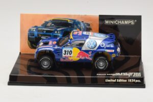 Volkswagen Race Touareg Red Bull #310 J. Kleinschmidt / F. Pons Dakar Rally 2005 Minichamps 1:43 436055310 Druckguss