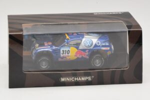 Volkswagen Race Touareg Red Bull #310 J. Kleinschmidt / F. Pons Dakar Rally 2005 Minichamps 1:43 436055310 Druckguss — Bild 5 von 5