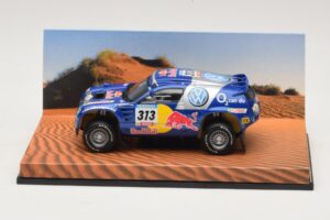 Volkswagen Race Touareg Red Bull #313 Händler Edition 2005 Minichamps 1:43 7LO099400PD313 Druckguss