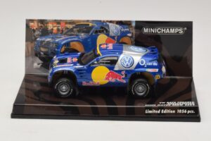 Volkswagen Race Touareg Red Bull Presentation Essen Motor Show 2004 Minichamps 1:43 436045300 Druckguss