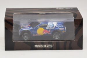 Volkswagen Race Touareg Red Bull Presentation Essen Motor Show 2004 Minichamps 1:43 436045300 Druckguss — Bild 5 von 5