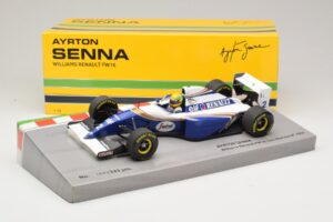 Williams FW16 Renault #2 A. Senna San Marino GP 1994 Minichamps 1:18 543941833 Druckguss — Bild 6 von 7