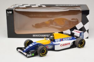 Williams Renault FW15C #0 D. Hill 1993 Minichamps 1:18 180930000 Druckguss — Bild 6 von 7