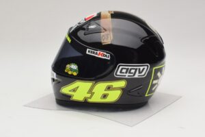 AGV Helm V. Rossi MotoGP Jerez Test 2007 Minichamps 1:2 327070046 Druckguss — Bild 2 von 7