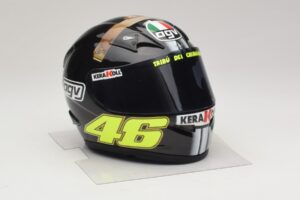 AGV Helm V. Rossi MotoGP Jerez Test 2007 Minichamps 1:2 327070046 Druckguss — Bild 5 von 7