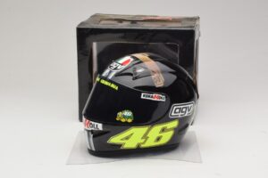AGV Helm V. Rossi MotoGP Jerez Test 2007 Minichamps 1:2 327070046 Druckguss — Bild 6 von 7