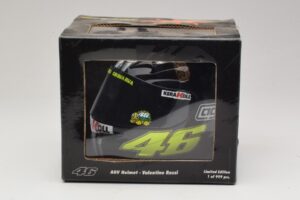 AGV Helm V. Rossi MotoGP Jerez Test 2007 Minichamps 1:2 327070046 Druckguss — Bild 7 von 7