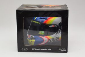 AGV Helm V. Rossi MotoGP Sepang 2005 Minichamps 1:2 327050066 Diecast — Bild 8 von 8