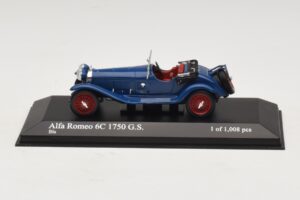 Alfa Romeo 6C 1750 G.S. Blau Minichamps 1:43 400120431 Druckguss