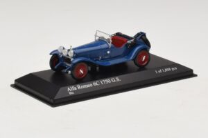 Alfa Romeo 6C 1750 G.S. Blau Minichamps 1:43 400120431 Druckguss — Bild 2 von 5