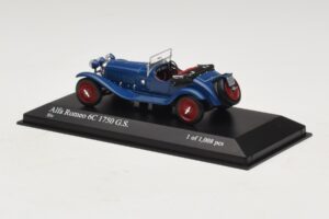 Alfa Romeo 6C 1750 G.S. Blau Minichamps 1:43 400120431 Druckguss — Bild 3 von 5