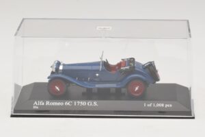 Alfa Romeo 6C 1750 G.S. Blau Minichamps 1:43 400120431 Druckguss — Bild 4 von 5
