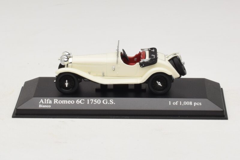 Alfa Romeo 6C 1750 G.S. Weiß Minichamps 1:43 Alfa Romeo 6C 1750 G.S. Weiß Minichamps 1:43 400120430 Druckguss