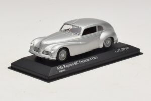 Alfa Romeo 6C 2500 Freccia d'Oro Silber Minichamps 1:43 400120480 Druckguss — Bild 2 von 5