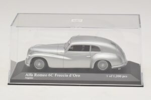 Alfa Romeo 6C 2500 Freccia d'Oro Silber Minichamps 1:43 400120480 Druckguss — Bild 4 von 5