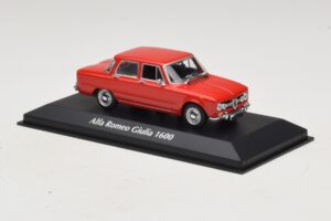 Alfa Romeo Giulia 1600 Rot Maxichamps 1:43 940120901 Druckguss — Bild 3 von 5