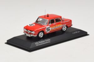 Alfa Romeo Giulia ONS Rennstreckensicherung 1973 Minichamps 1:43 400120994 Druckguss — Bild 2 von 5