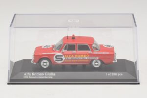 Alfa Romeo Giulia ONS Rennstreckensicherung 1973 Minichamps 1:43 400120994 Druckguss — Bild 4 von 5