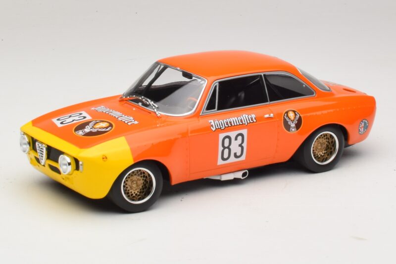 Alfa Romeo GTA 1300 Junior #83 Jagermeister R. Maschke DRM 1972 Minichamps 1:18 155721283 Druckguss