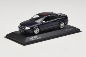 Audi RS6 C5 Blau Metallic Minichamps 1:43 400011702 Druckguss — Bild 2 von 5