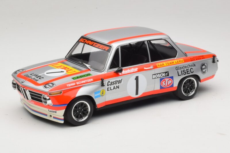 BMW 2002 Ti #1 Team Leru S. Manhalter 1000km Osterreichring Winner 1974 Minichamps 1:18 155742601 Druckguss