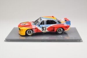 BMW 3.0 CSL Art Car Alexander Calder #51 H. Poulain / S. Posey / J. Guichet 24 Hours of Le Mans 1975 Minichamps 1:18 80430150 — Bild 3 von 7