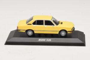 BMW 520 E12 Gelb Maxichamps 1:43 940023001 Druckguss