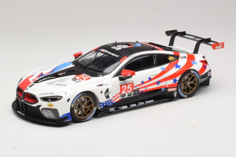 BMW M8 GTE #25 BMW Team RLL B. Auberlen / A. Sims 6 Hours of Watkins Glen 2018 Minichamps 1:18 155182995 Druckguss