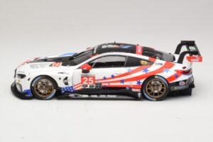 BMW M8 GTE #25 BMW Team RLL B. Auberlen / A. Sims 6 Hours of Watkins Glen 2018 Minichamps 1:18 155182995 Druckguss — Bild 3 von 6